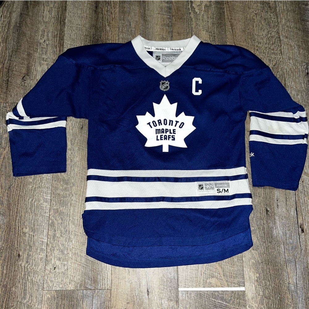 Reebok Toronto Maple Leafs Youth‎ S/M Desai Jersey